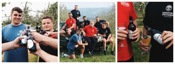 Rib Tickler Cider - Fresh Apple Cider Crushed by Rugby Players