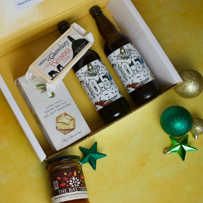 Low Alcohol Cider and Cheese Gift Box