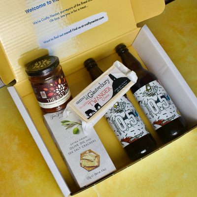 Low Alcohol Cider and Cheese Gift Box