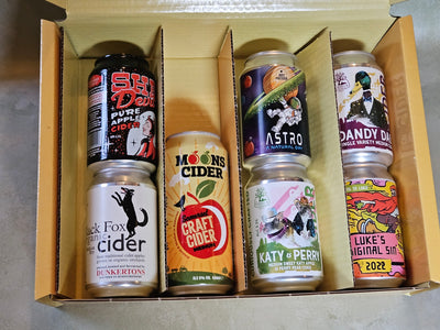 Craft Cider Can Selection Gift Box