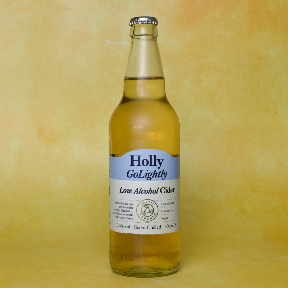 Holly GoLightly 0.5% Low Alcohol Cider 500ml