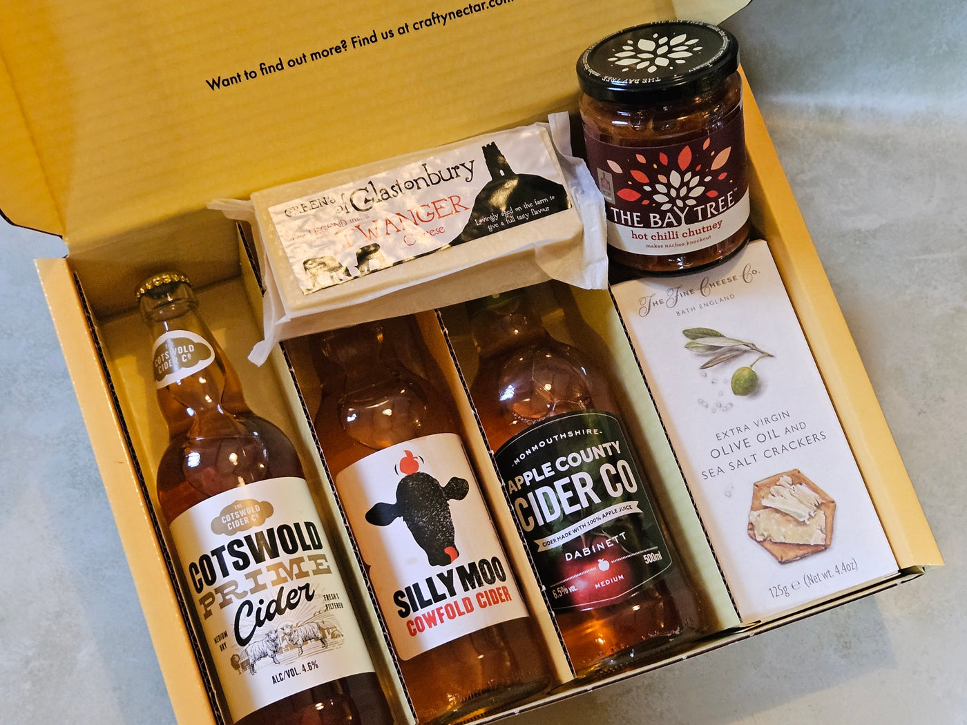 Cider, Cheese & Chutney Gift Box