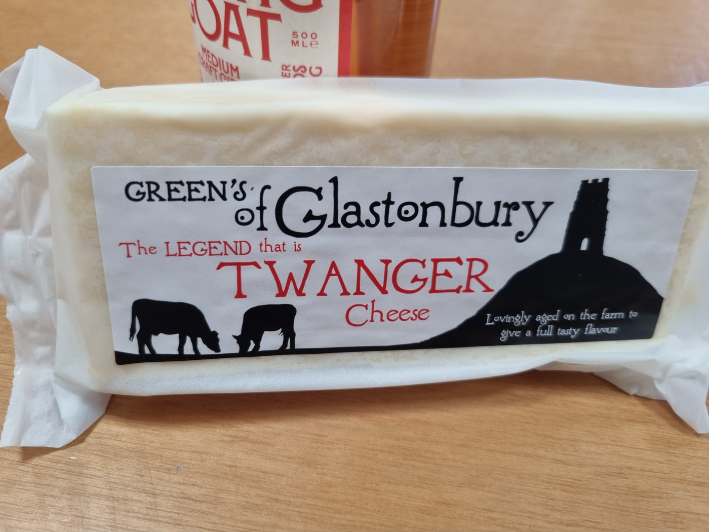 Glastonbury Twanger Cheddar Cheese | Award-winning (200g)