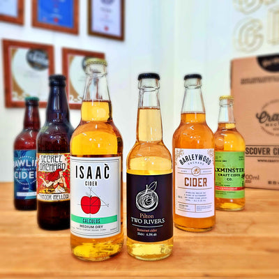 Crafty Nectar  Craft Cider Discovery Box 6 Premium Bottles - 3 Month Subscription