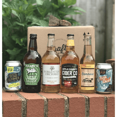 Crafty Nectar  Selection Pack Vegan Friendly Cider Box - 6 Bottles
