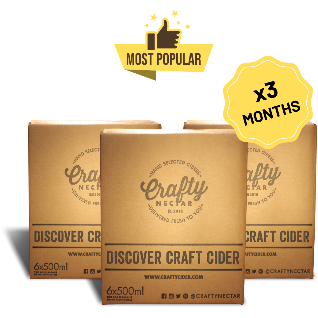 Craft Cider Discovery Box - 3 Month Subscription